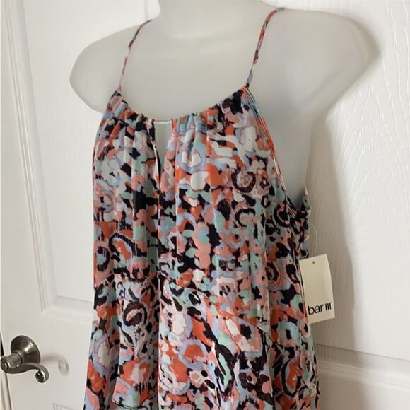 Bar III Printed Ruffled Maxi Dress - Picture 8 of 15